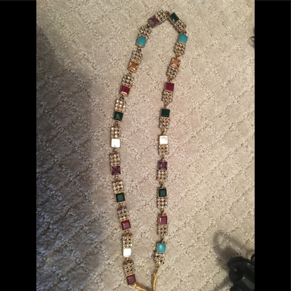 Long stone necklace Pakistan